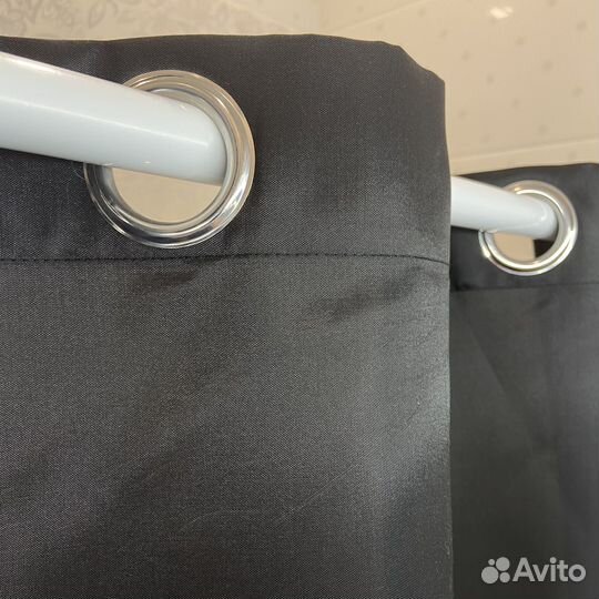 Штора в ванную комнату тканевая водонепроницаемая