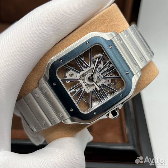 Мужские часы Cartier Santos de Cartier Skeleton