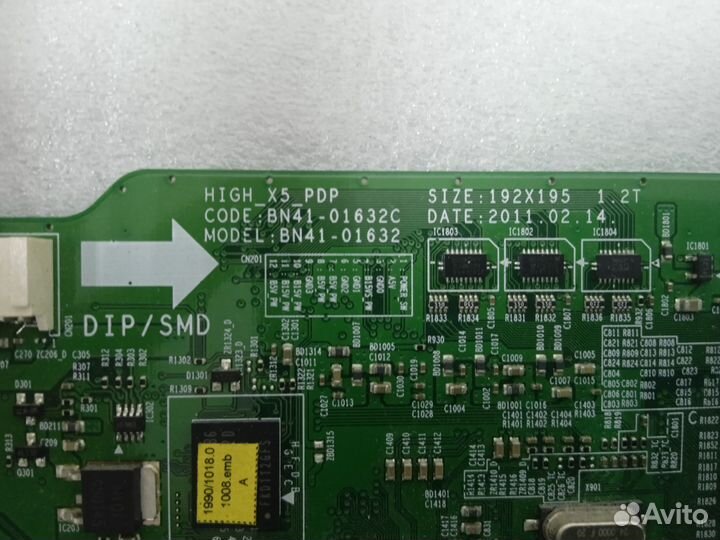 Материнская плата телевизора Samsung BN41-01632