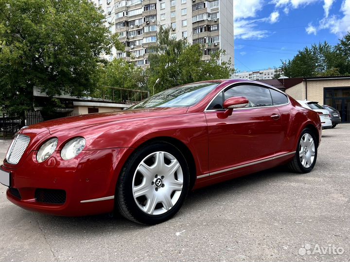 Bentley Continental GT AT, 2005, 110 000 км