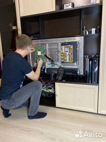 Ремонт телевизоров. На дому в день обращения