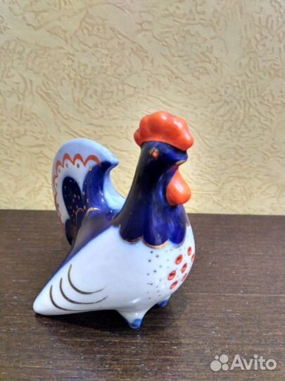 Солонка фарфоровая петушок