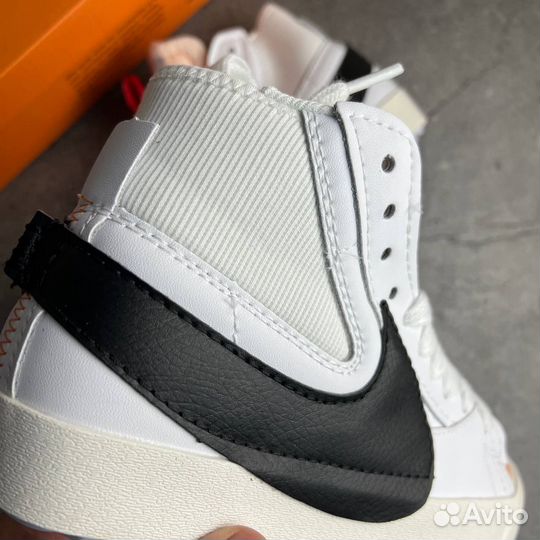 Кроссовки Nike Blazer Mid 77 Jumbo White Black