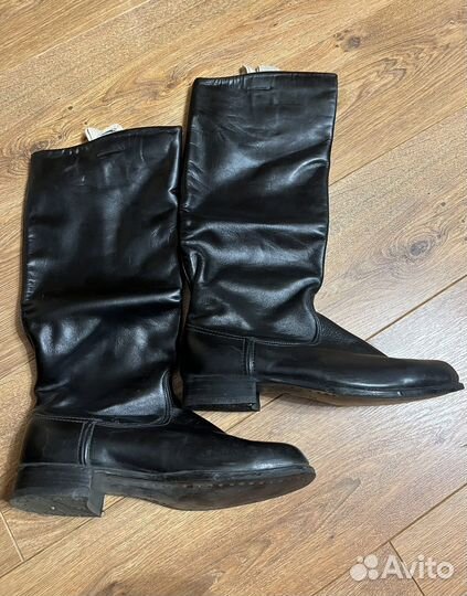 Сапоги офицерские хромовые СССР новые 1980 г