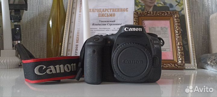 Зеркальный фотоаппарат canon eos 90d