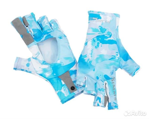 Перчатки Simms SolarFlex Sunglove Half-finger