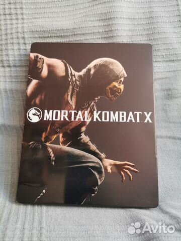 Steelbook mortal kombat X kollectors edition PS4