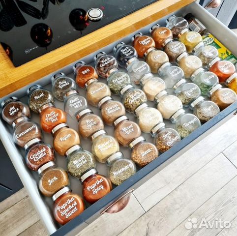 Баночки для специй IKEA Rajtan набор 4 шт