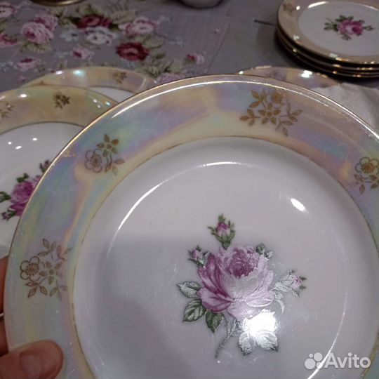 Сервиз гдр Роза