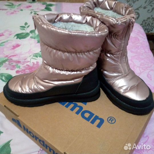 Дутики детские размер 35