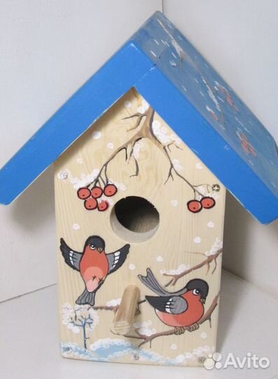 Скворечник деревянный для раскрашивания с детьми