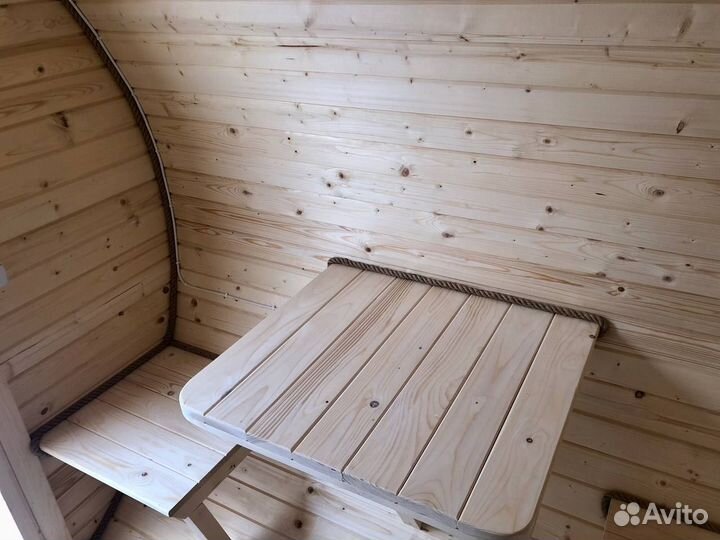 Баня бочка мини