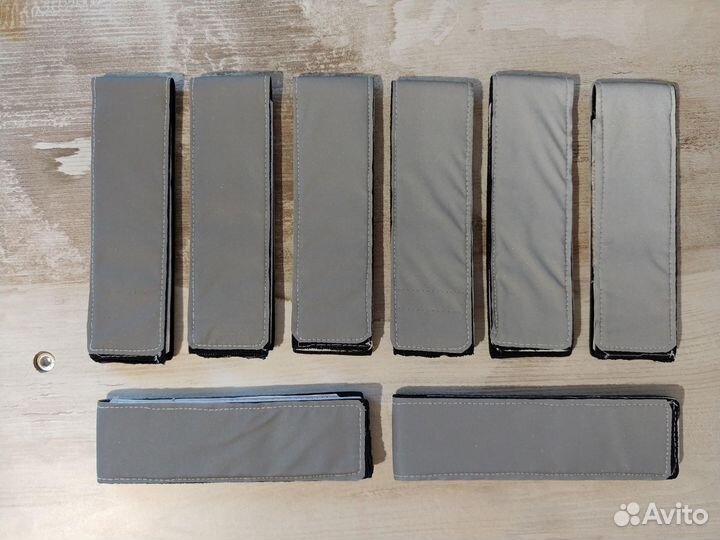 Светоотражающие повязки на липучке