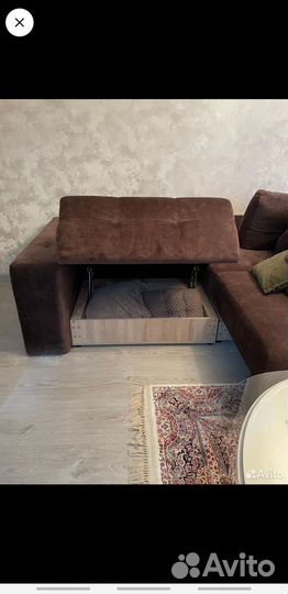 Большой угловой диван раскладной бу