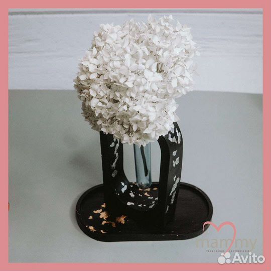 Ваза из гипса