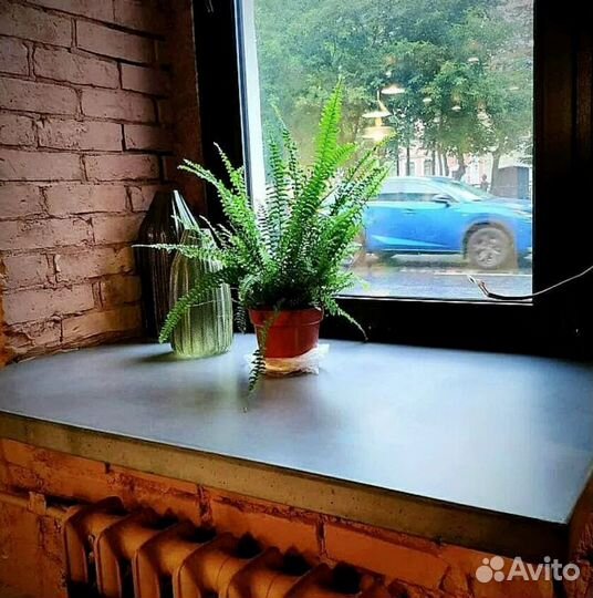 Подоконники из архитектурного бетона