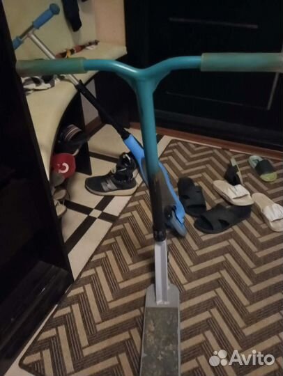 Детские б/у самокат трюковой