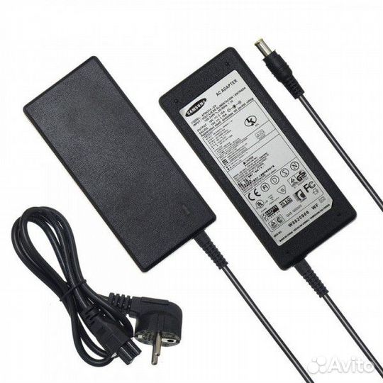 Блок питания для ноутбуков samsung 19V 3.16A 5pin