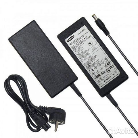 Блок питания для ноутбуков samsung 19V 3.16A 5pin