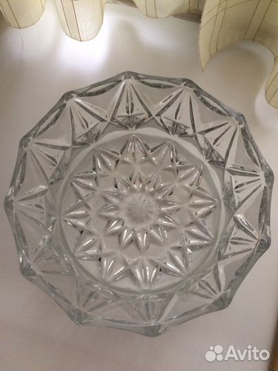 Вазочки хрустальные