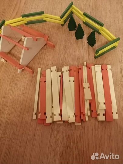 Деревянные детские игрушки б/у