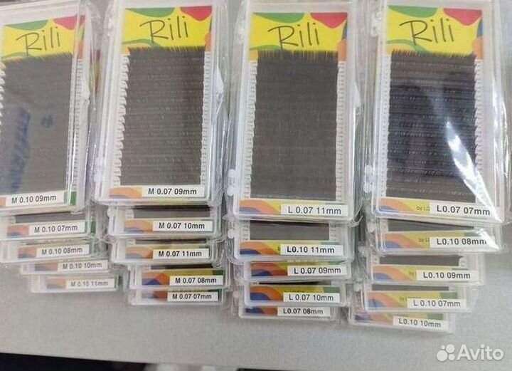 Ресницы для наращивания Rili \ и расходники