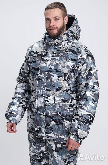 Костюм Зимний Горный Белый Камо