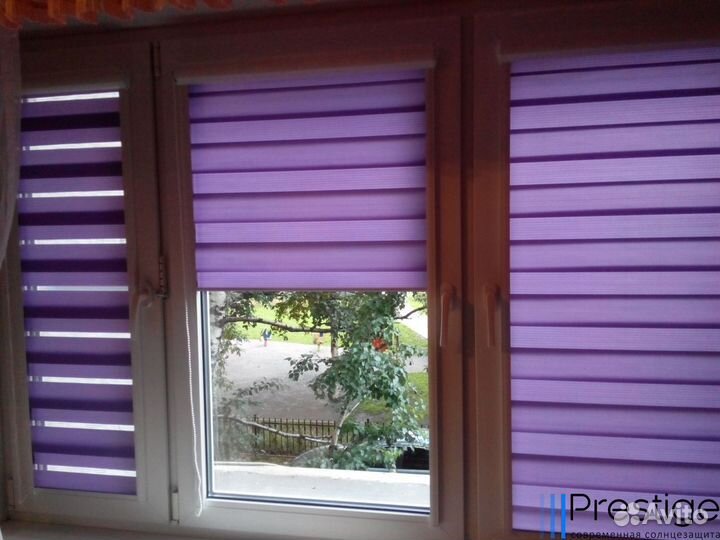 Рулонные шторы, жалюзи День Ночь