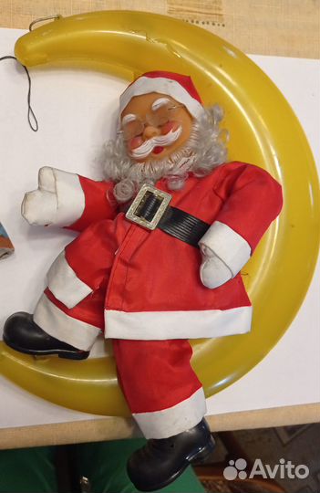 Новогоднее украшение и хлопушки СССР