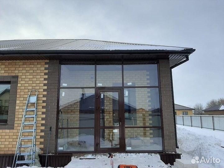 Алюминиевые двери