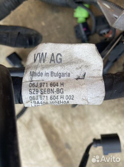 Проводка двигателя Volkswagen Passat B7 1.8CDA