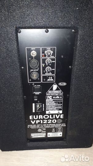 Активная акустическая система Behringer VP1220D