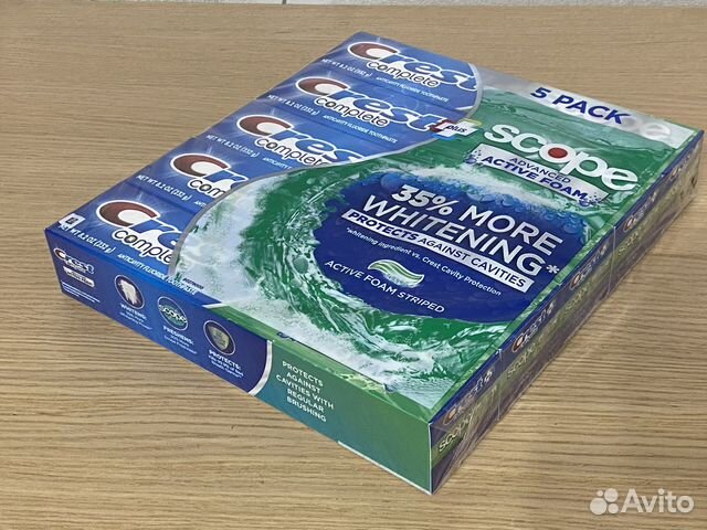 Зубная паста Crest Scope - 5 шт