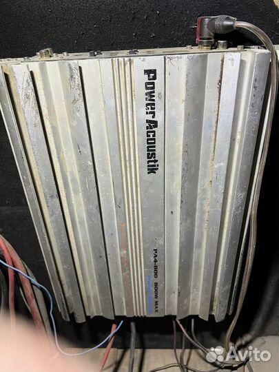 Сабвуфер и моноблок