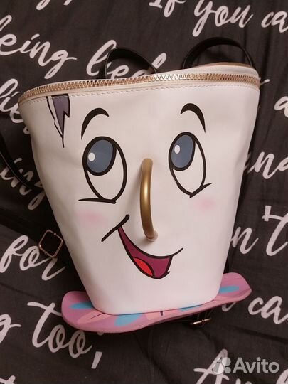 Дисней рюкзак Чип Красавица и Чудовище мультик