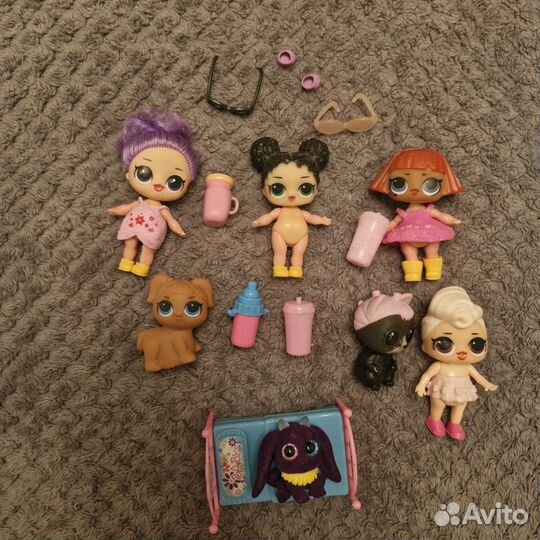 Куклы и замок (пакетом)