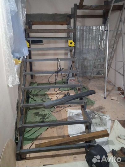 Каркас лестницы