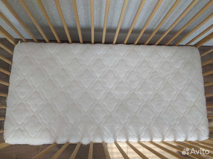 Кроватка детская IKEA с матрацем