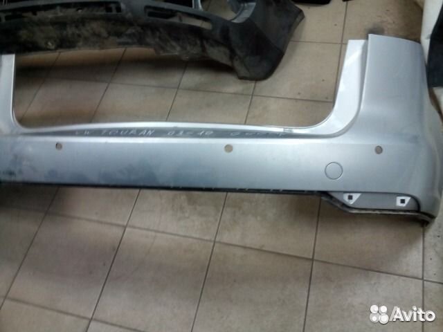 Задний бампер Volkswagen Touran 2 10-16