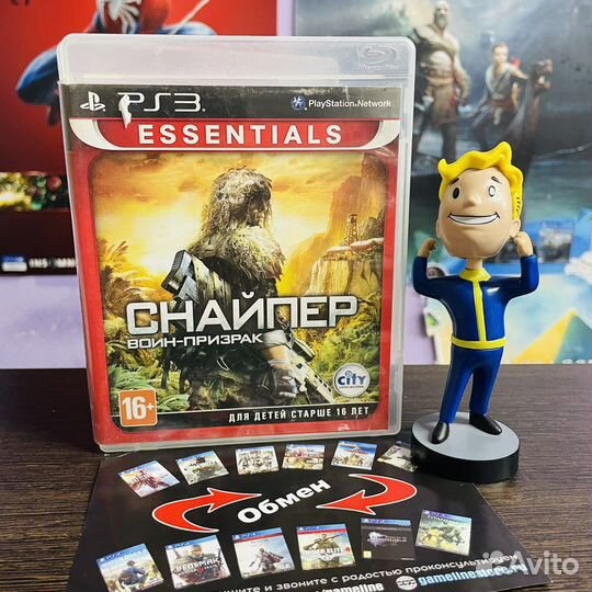 Снайпер Воин Призрак PS3