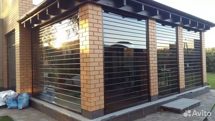 Прозрачные рольставни