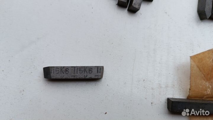 Твердосплавные пластины для нарезания резьбы т16к6