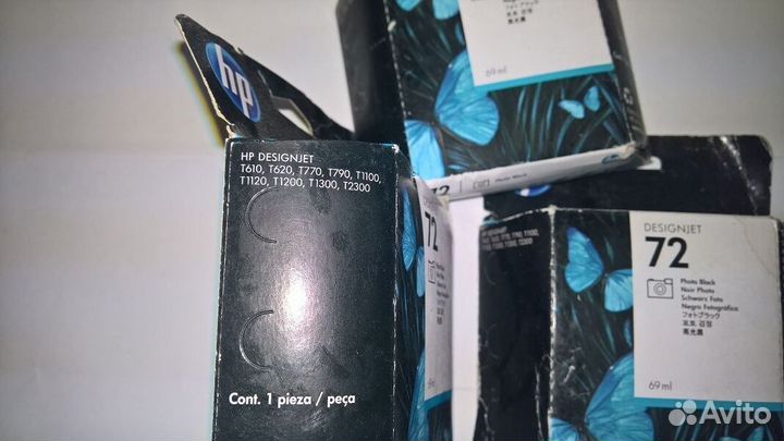 Картридж для принтера нр № 72