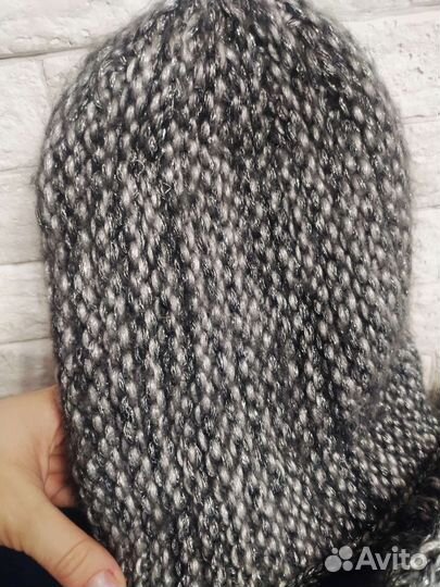 Комплект зимний шапка и снуд