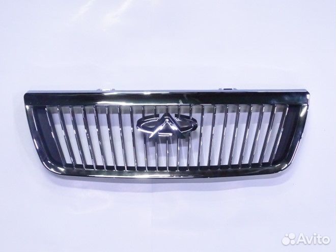 Облицовка радиат. Chery Amulet /хром