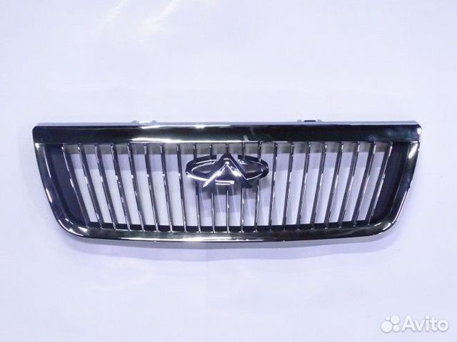 Облицовка радиат. Chery Amulet /хром