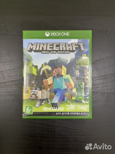 Диск Minecraft Майнкрафт (xbox one, series S/X)