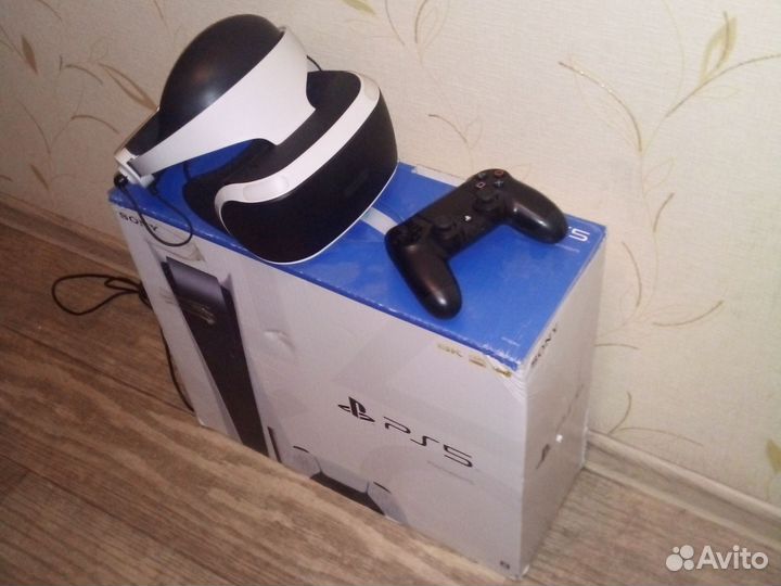 Sony PS5 VR система 2 геймпада