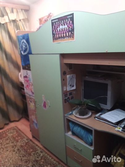 Кровать детская двухярусная