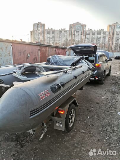 Антей 400 + Honda 20 + картплоттер + прицеп